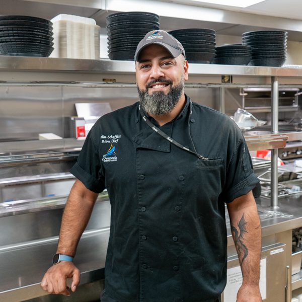 John Scheffler, Swinomish Sports Bar & Grill Room Chef